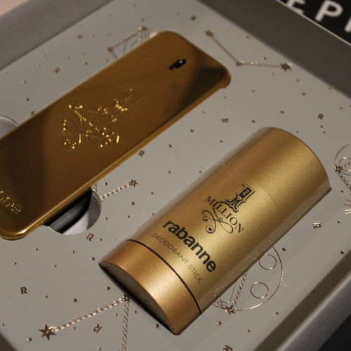 Paco Rabanne 1 Million gift set new men's 100ml perfume with 75ml stick deodorant