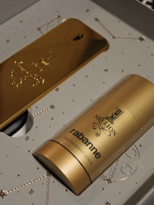 Paco Rabanne 1 Million gift set new men's 100ml perfume with 75ml stick deodorant