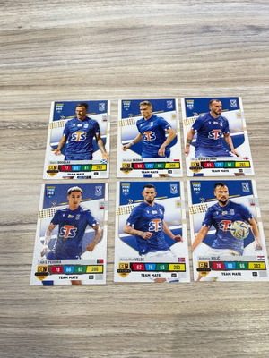 FIFA 365 κάρτες Lech Poznan μεταχειρισμένες, πακέτο 6