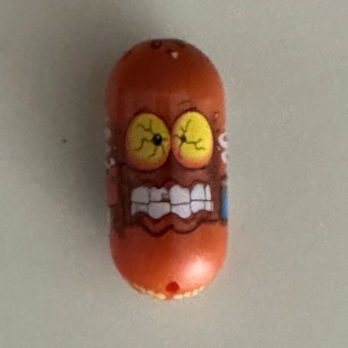 Mighty Beanz collectible set with weird monster characters, like new
