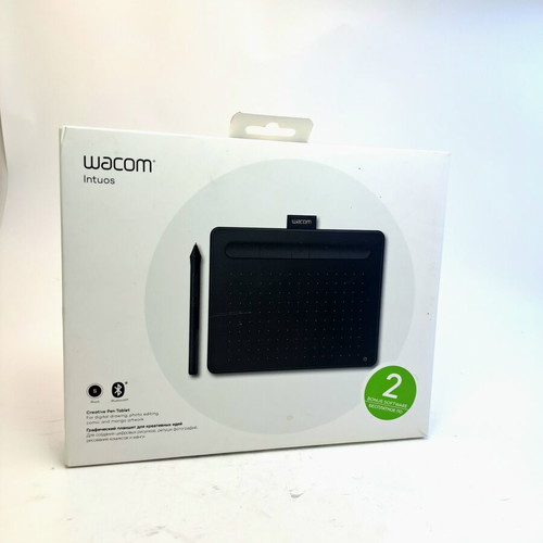 Wacom Intuos S Bluetooth digital drawing tablet like new with box