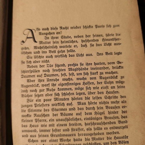 Die Mutter German book used, 1922 edition