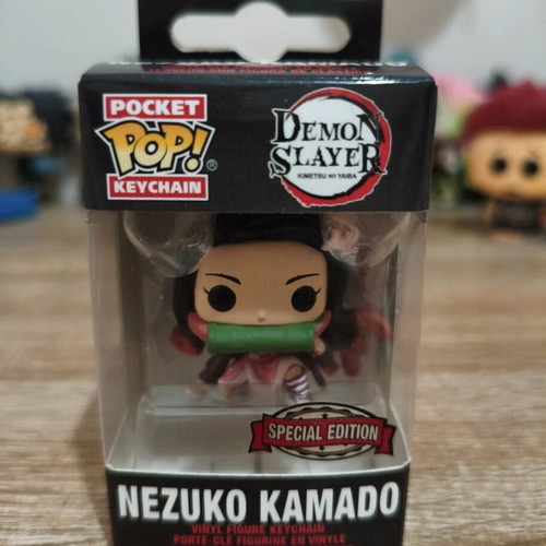 Nezuko Kamado Demon Slayer Funko Pop Keychain Special Edition new