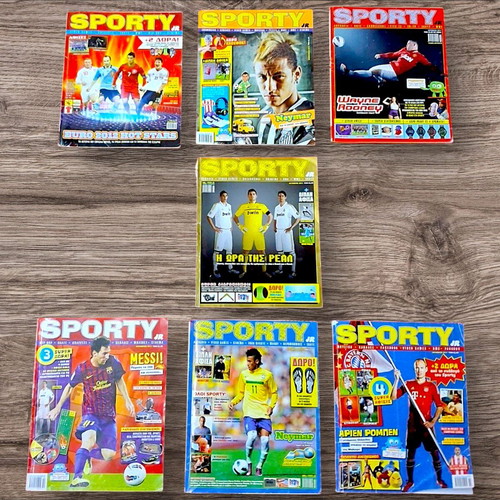 Sporty Jr magazines like new, pack of 7 issues