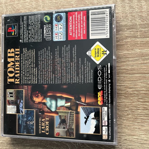 Tomb Raider 3 PlayStation 1 used with case damage