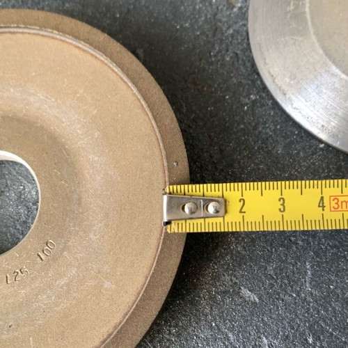 Diamond sharpening disc like new 125x32x0.5