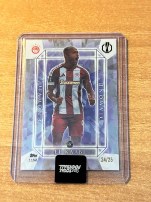 Topps Total Football El Kaabi RC αριθμημένη στις 25 Olympiacos καινούργιο