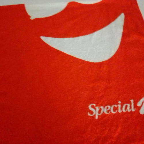 Kellogg's bath towel used promotional 1.27x70cm