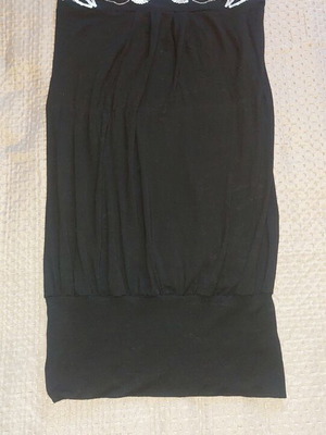 Blouse black used, size XS 34 6
