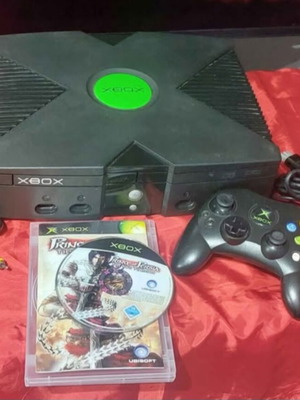 Xbox Original κονσόλα μεταχειρισμένη με παιχνίδι Prince of Persia