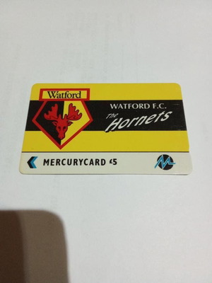Watford Paytelco card like new, authentic