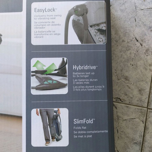 Ingenuity ConvertMe Swing-2-Seat electric rocker-swing like new
