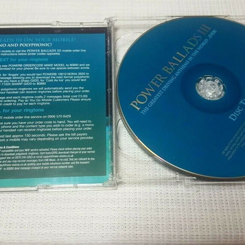 Various (Even Bigger Even Better) Power Ballads 3 2XCD used