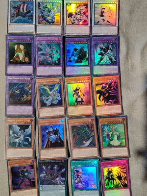 Ultra Rare Yu-Gi-Oh! Cards like new condition
