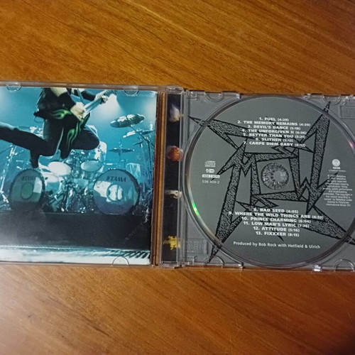 Metallica Reload CD used, metal genre