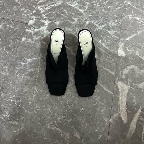 Zara mule black used size 37