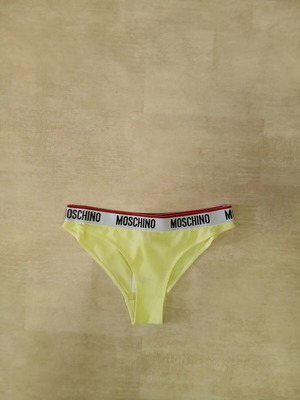 Moschino women's underwear new, size S, yellow