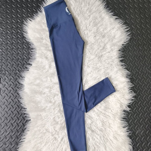 Women's blue sports leggings VOLHE new, size S