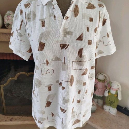 Men's T-shirt A.S. 98 like new, beige, size L