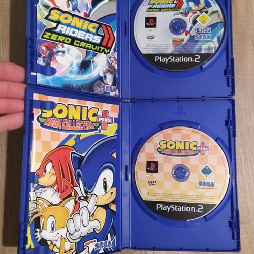PlayStation 2 games used collection including Singstar and Sonic