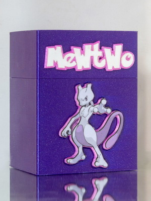 Κουτί Pokemon Mewtwo καινούργιο 3D εκτυπωμένο για κάρτες