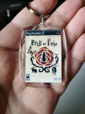 Rule of Rose PS2 acrylic keychain