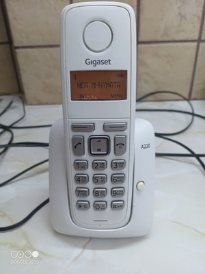Gigaset A220 cordless phone with large keys and illuminated display