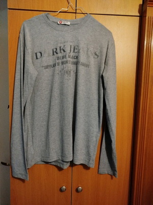 Grey blouse size L in good condition