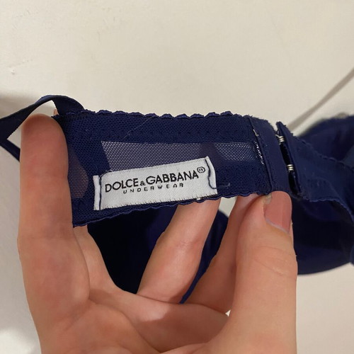 Dolce & Gabbana bra blue, size Eur 90B, new with underwire