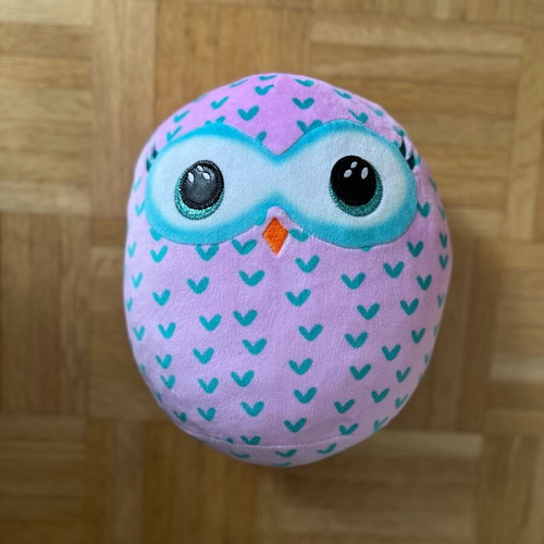 Ty squishy plush owl like new