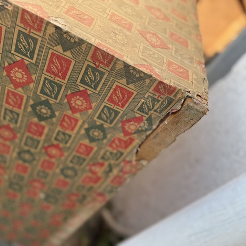Vintage Storage Trunk used, retro decorative chest