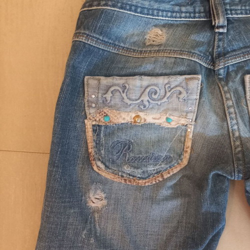 RossoDisera denim shorts used size 40 with new size 38 gift