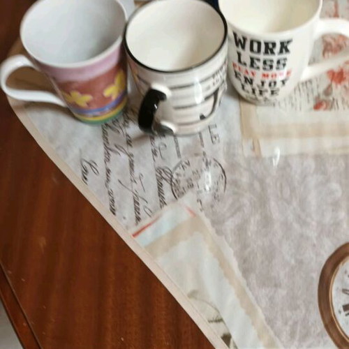 Cup rack for cabinet used