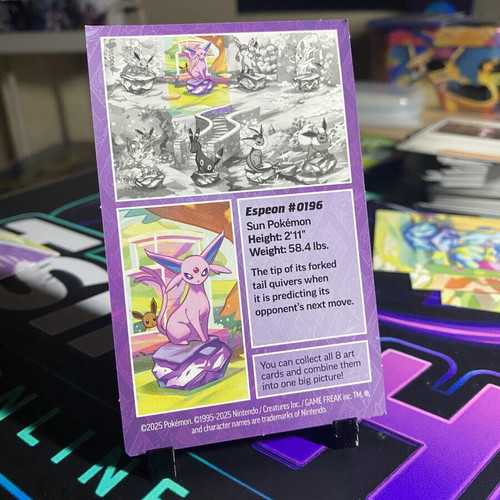 Espeon Pokemon card like new