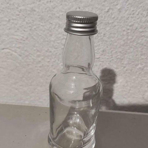 Glass Carafe with Metal Cap 30ml, Pack of 129, New