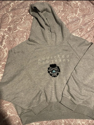 Φούτερ BSB μεταχειρισμένο, λεπτό με κουκούλα, γκρι