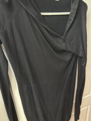 Attrativo women's blouse dress used, black, size M