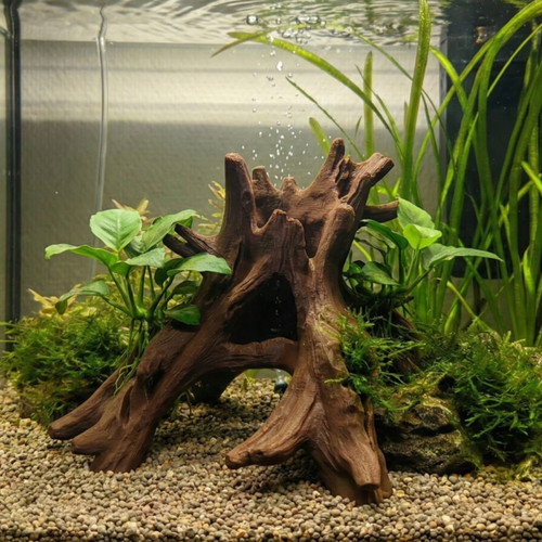 Aquarium decorative root cave new
