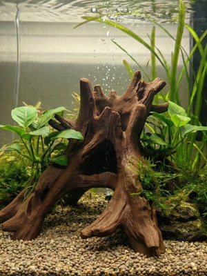 Aquarium decorative root cave new