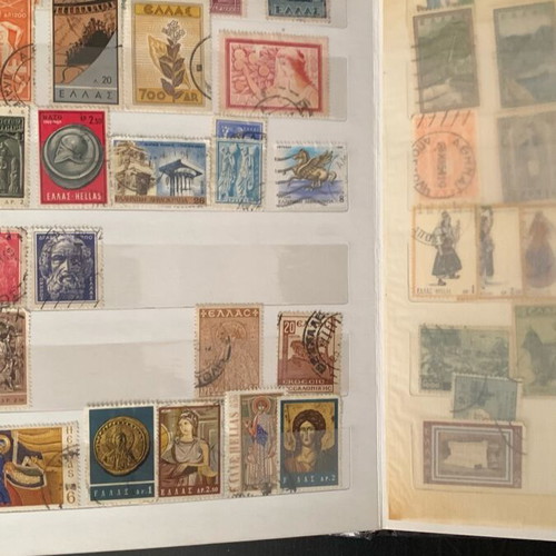 Stamp album used