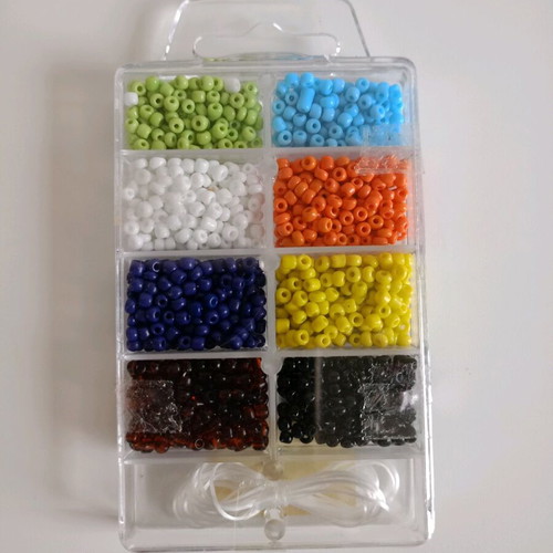 Beads like new, assorted colors