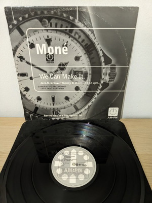 Moné We Can Make It 12" vinyl used, electronic