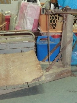 Ξύλινος ζυγός αντίκα του 1910 σε άριστη κατάσταση