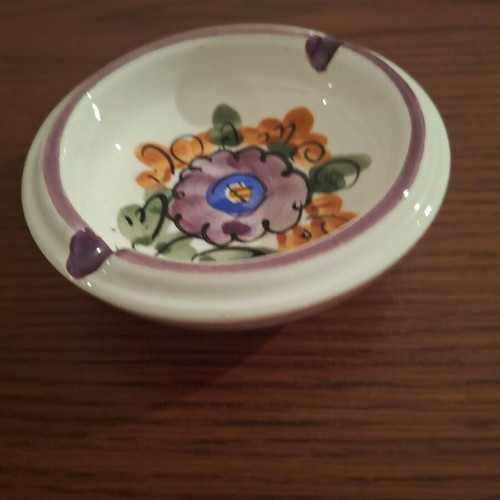 Handmade decorative ashtray like new