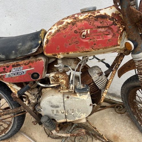 Yamaha Minineduro motocross bike used