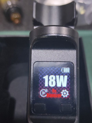 Parsons SbS DNA80C Box Mod by Vaperz Cloud used, full black