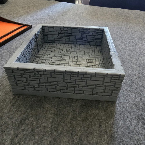 Dice tray used 15x15x5cm for tabletop dice games
