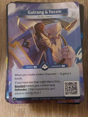Altered TCG Ordis pre-made deck 40 cards glossy like new