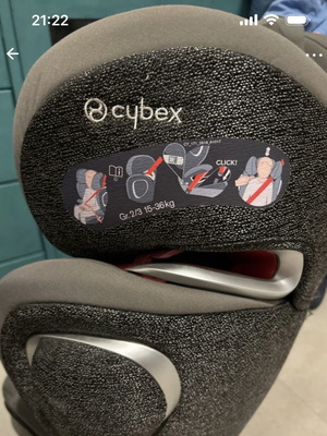 Cybex παιδικά καθίσματα σαν καινούργια, πακέτο 4, Group GR2, 15-36 kg