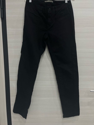 Zara women's slim black jeans pants used size medium
